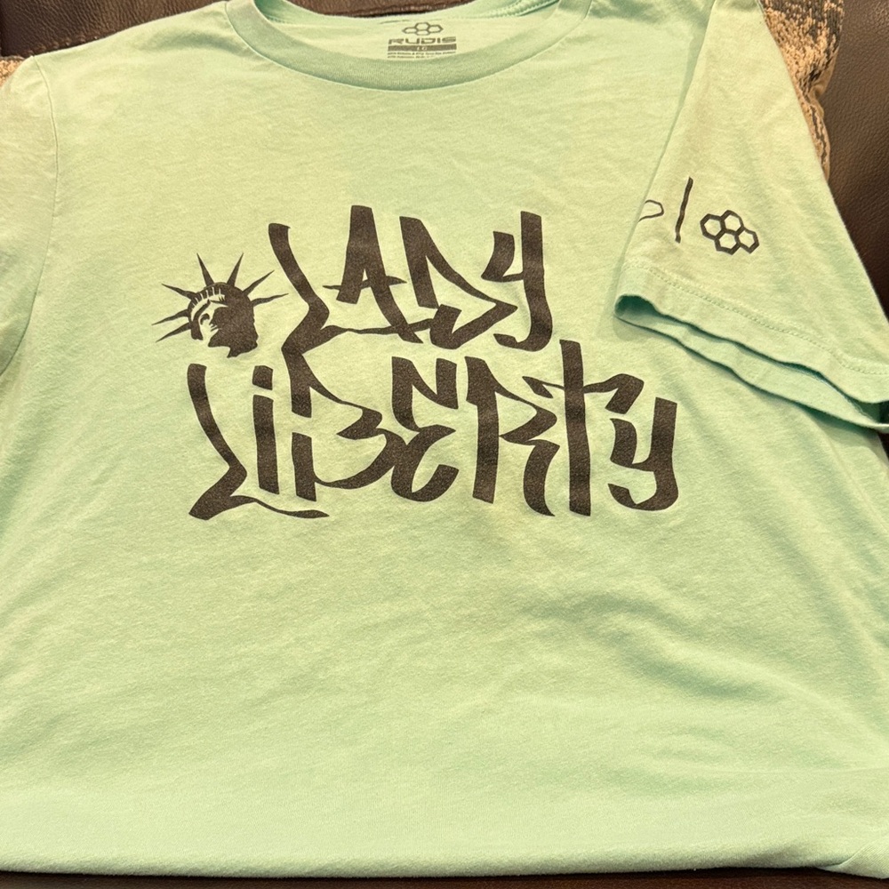 Mint Green Graphic Men's Tee
